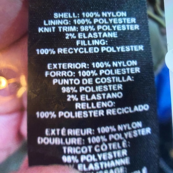 UGG Ronney Women's Cropped Puffer Hooded Jacket Olive Green Size L NEW $198 - Picture 6 of 13